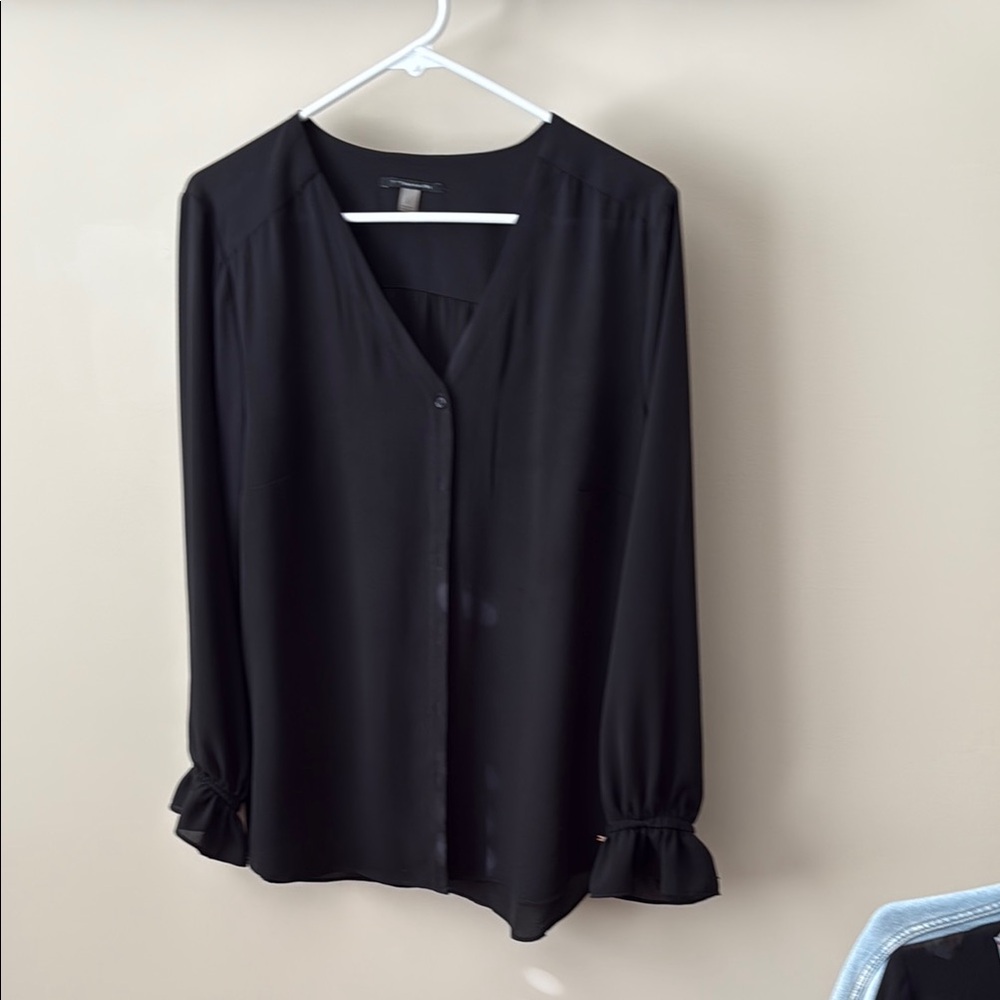 Elegant Black Women's Top